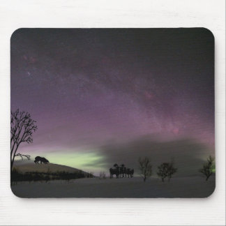 "Olhar para trás. "Border collie Mousepad