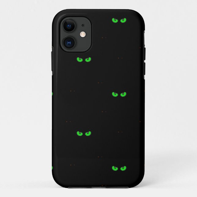 olhares assustadores cobrir capas de iphone (Verso)