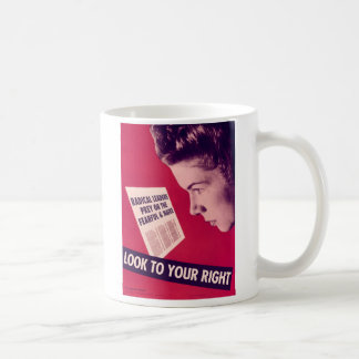 Olhe a sua caneca direita