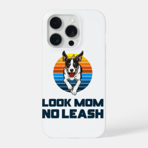Olhe Mãe Sem Coleira Camisa Divertida de Presente