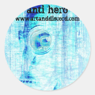 Olhe-me na etiqueta do olho