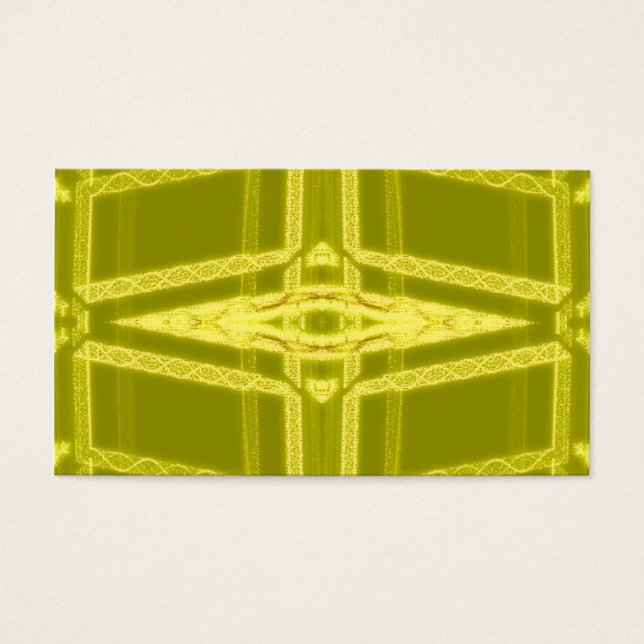 Olho Brilhante - Abstrato amarelo estranho (Frente)