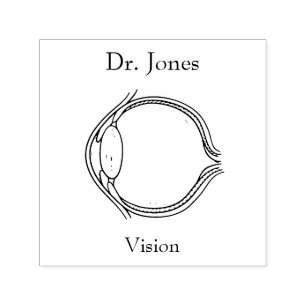 Olho, Carimbo De Borracha Autopicante De Órgãos Hu