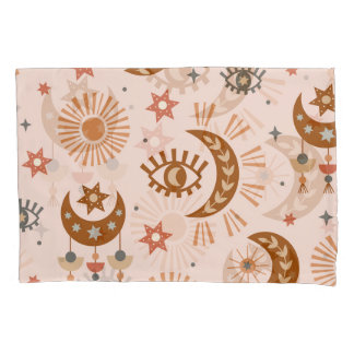 Olho celestial, lua, padrão solar.