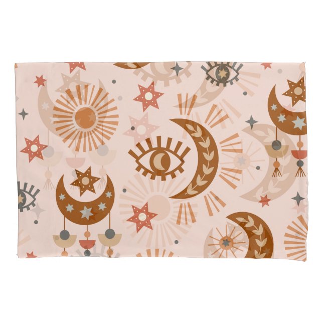 Olho celestial, lua, padrão solar. (Frente)