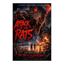 Olho Cósmico – Poster de Terror de Apocalipse na P