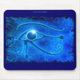 OLHO da fantasia egípcia Mousepad de HORUS