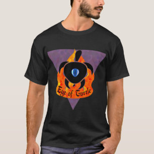 Olho de camisas da tartaruga