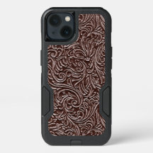 Olho de Chocolate Castanho Escuro de Couro Arrefec