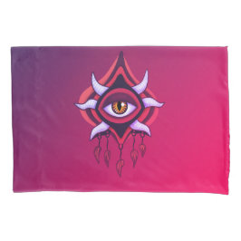 Olho Demônio Roxo - Arte oculta gótica