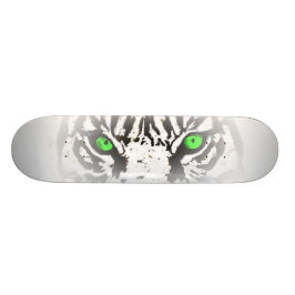 OLHO DO SKATE DO TIGRE - DESIGN BRANCO DO TIGRE