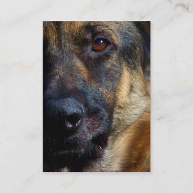 Olho dos cartões de visitas do pastor (Frente)