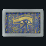 Olho egípcio Dourado do Lazuli de Horus - de<br><div class="desc">Olho egípcio Dourado do Lazuli de Horus - de Wadjet Lapis</div>