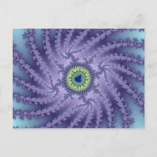 Olho giratório - Cartão postal fratural