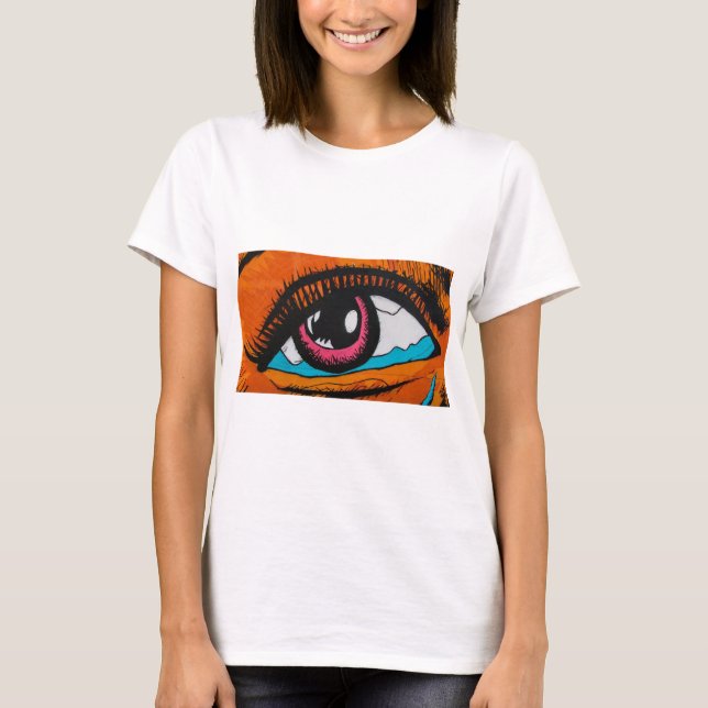 Olho 👁️ Imagem, Camiseta 👕 (Frente)
