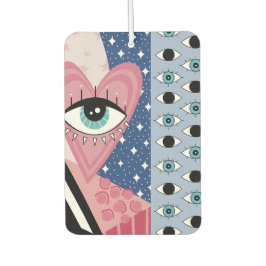 Olho Mau Místico Coração Pop Art Retro Celestial 