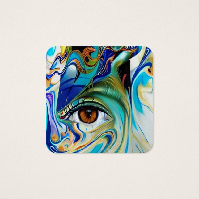 Olho na abstrato (Frente)