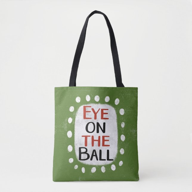 Olho Na Bola De Tote (Frente)