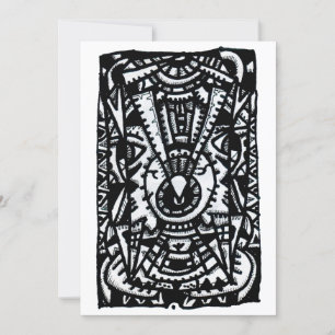 Olho. Placa plana de desenho em tinta