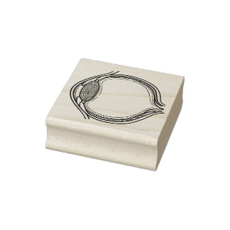 Olho, Vejo Você Carimbo De Borracha