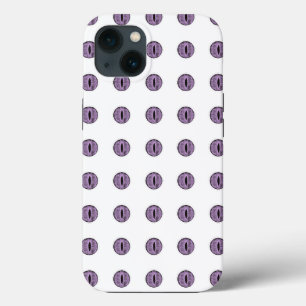 Olhos de Bolinhas Roxo do Dia das Bruxas