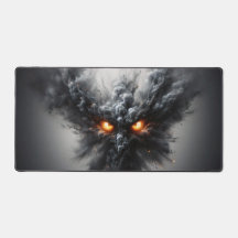 Olhos de Fogo Tapete de Fumaça