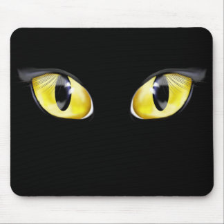 Olhos de gatos Mousepad