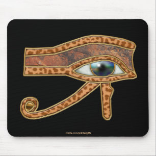 OLHOS DE HORUS, WADJET Egípcio Mousepad