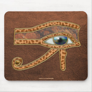OLHOS DE HORUS, WADJET Egípcio Mousepad