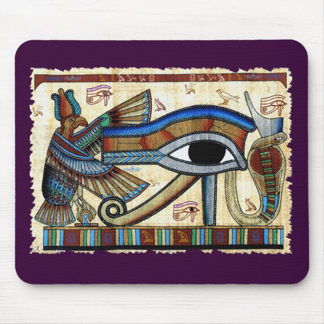 OLHOS DE HORUS, WADJET Mousepad (Frente)
