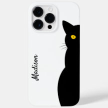 Olhos de Ouro CAT PRETO personalizáveis