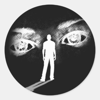 Olhos do adesivo da Deusa (preto)