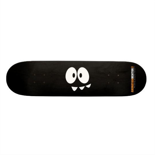 olhos do PONTO de AnimationMentor.com/dentes - Shape De Skate 21,6cm
