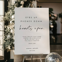 Olhos em Cima Telefonam Corações Abertos Cerimônia