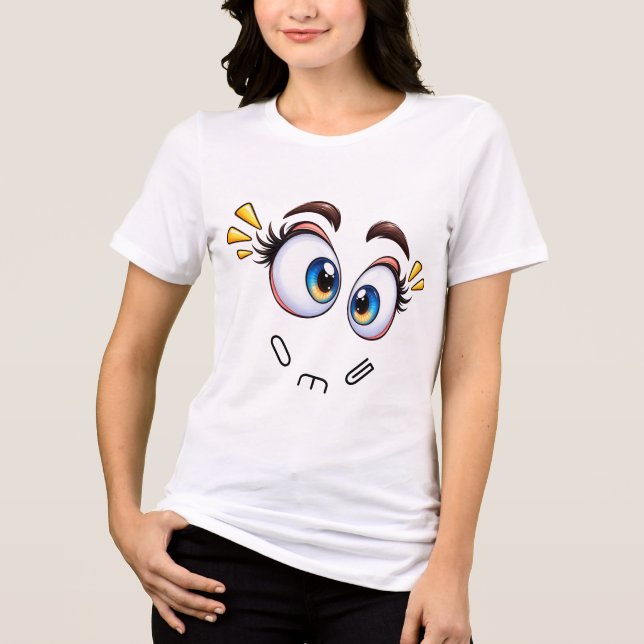 Olhos Engraçados Surpresos (Frente)
