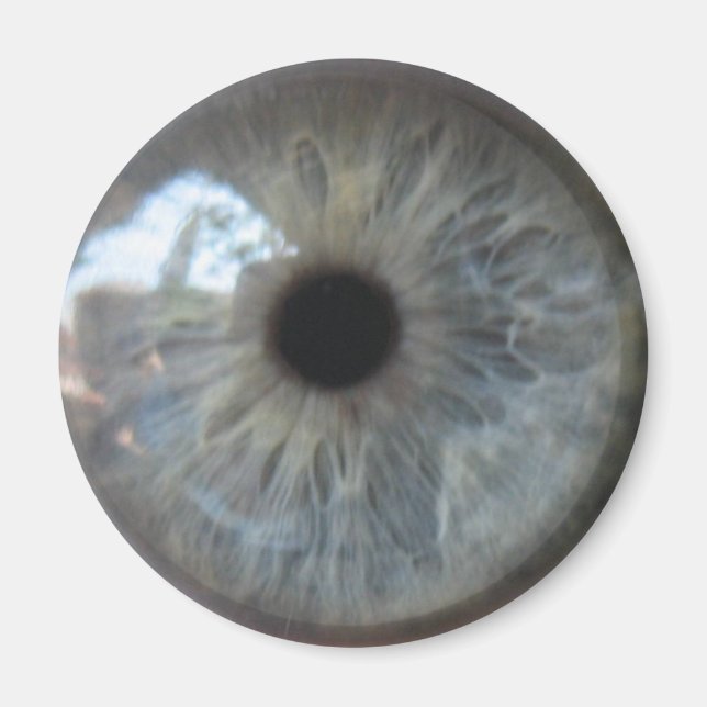 Olhos Vejo Você Imã de geladeira (Frente)