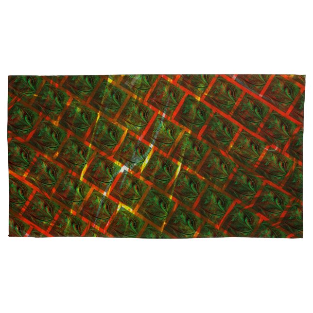 "Olhos verdes enquadrados", arranhões ou grelha ve (Frente-Esquerda)