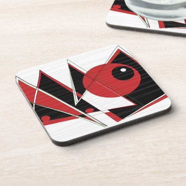 Olhos Vermelhos Observando Porta copos (Left Side)