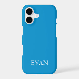 OLIMPIADAS BLUE Solid Background iPhone X Case