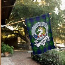 Oliphant Modern Clan Crachá Tartan Flag Scottish