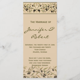 Olive Branch: Um Programa de Casamento Tuscano