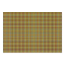 Olive Gray Brown Orange Plaid Tartan Rustic