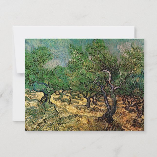 Olive Grove de Vincent van Gogh (Frente)