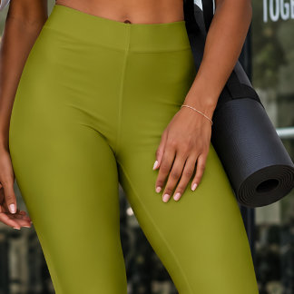 “OLIVE” - LEGGINGS DE ROUPA DE TREINO