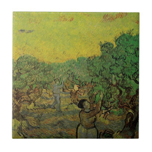 Oliveira com Figuras Colhendo, Vincent van Gogh