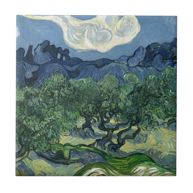 Oliveiras por Van Gogh (Frente)