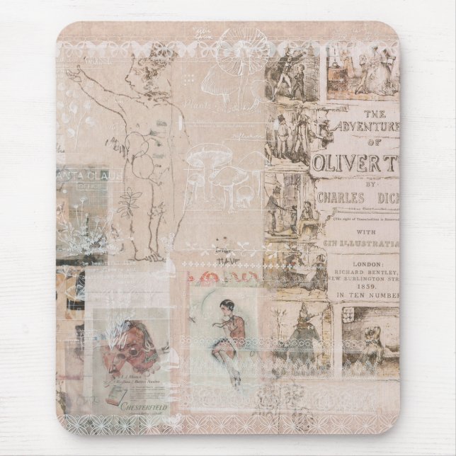 Oliver Pink — Mouse Pad (Frente)