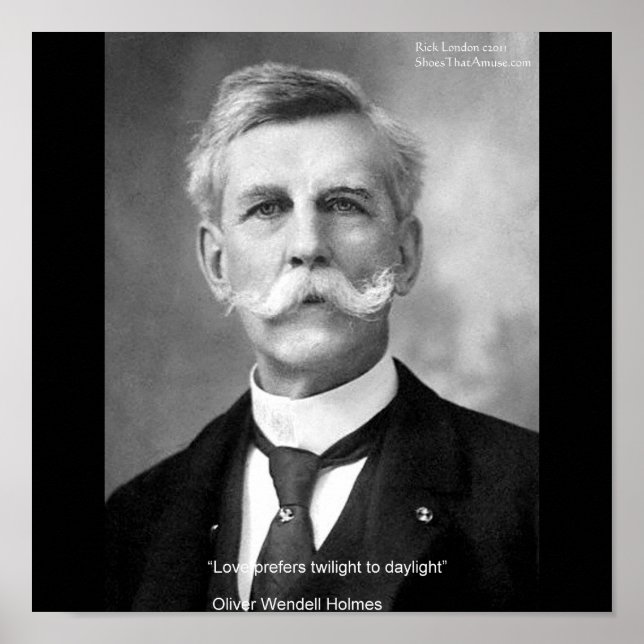 Oliver W Holmes "Love Twilight" cita Posters (Frente)