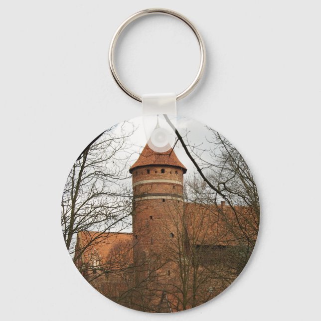 Olsztyn Medieval Gothic Castle - chaveiro (Frente)