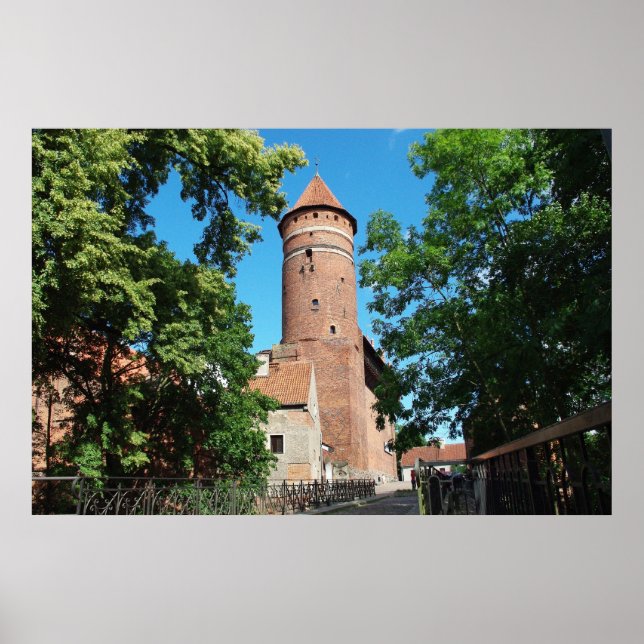 Olsztyn Medieval Gothic Castle II - poster (Frente)